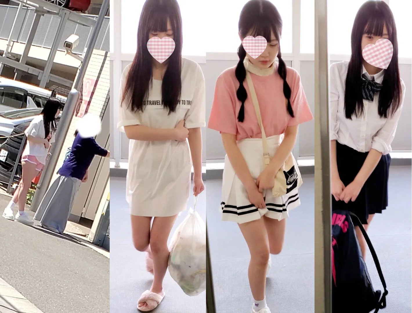 1ゴミ出し 5登校 1お出かけ nen3