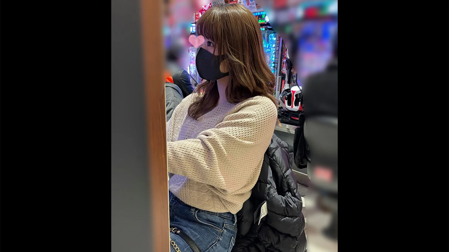 【女買い】パチ負け女　巨乳ギャルちゃん
