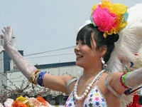 フェニックス01 神戸・桜祭り2008 [PJM01] サンバ、ハイキック