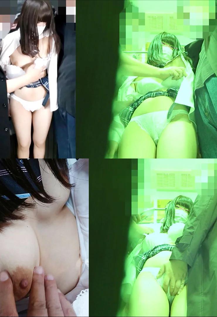 【臨場感ちかん＃18・黒髪激カワＫ発見！】下見で我慢できないほどの美少女がいた！即決行したら隠れOKか？-5