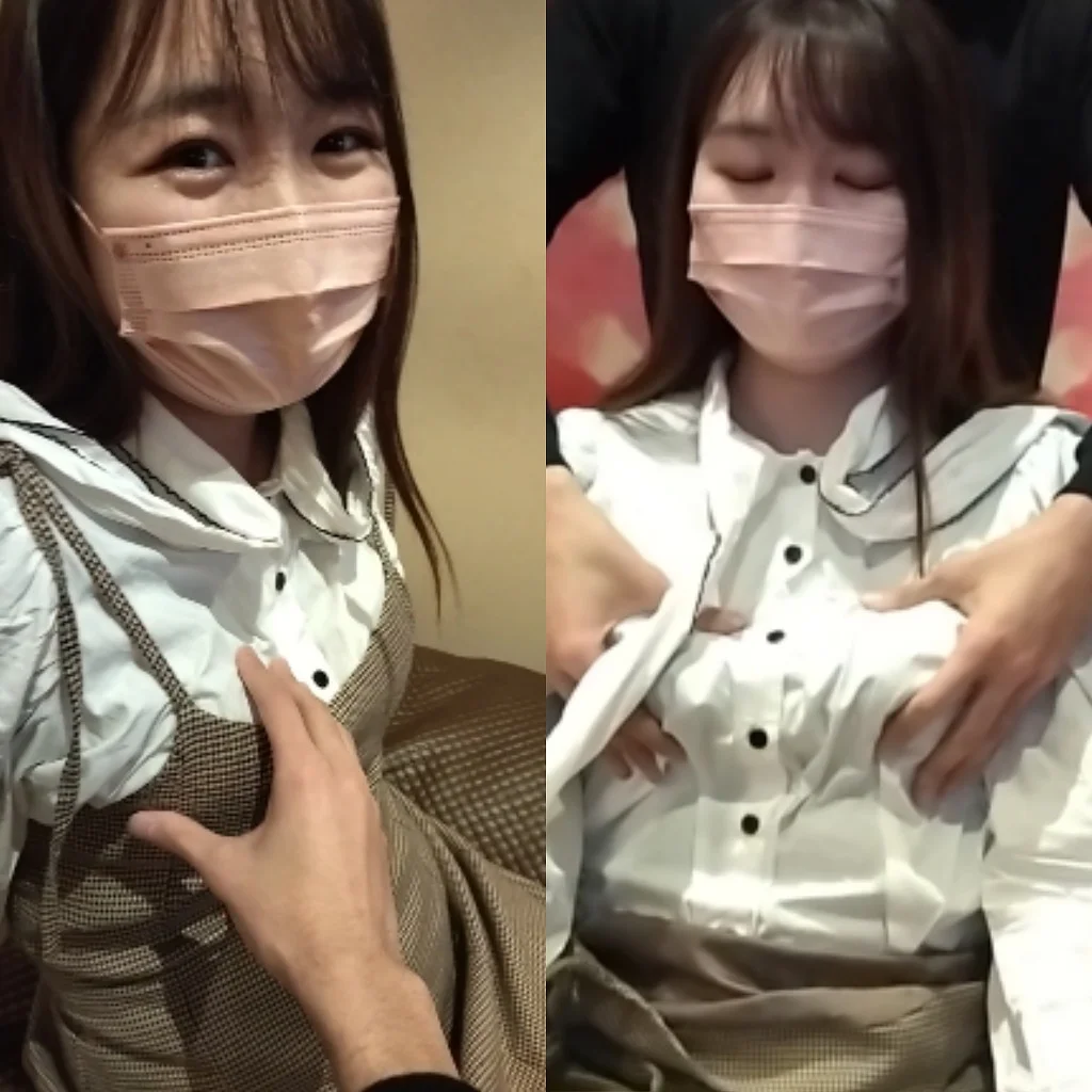 交渉痴かん】乳首が弱い不思議JDにおさわり♡-3