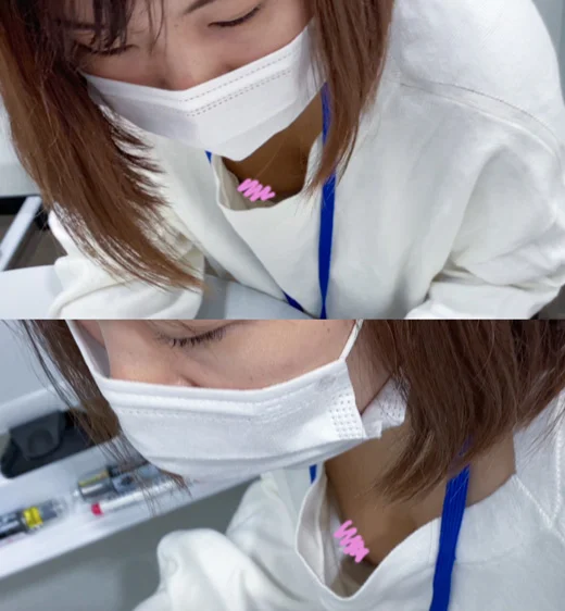 【NO.16親子で参加OK！※胸だけバージョンです※撮れ高ばっちりの控えめエロおっぱい。服の色も白なので肌まで綺麗に怪しまれずに-1