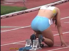 【再販】4258／「一心同体化撮り・萌えよ陸上ガール、おいらが胸に（79）」-1