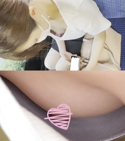 営業OLお姉さん、おっぱい出てますよ-2