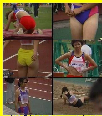 【再販】0954／「挑み撮り・無敵の陸上ショーツ（35）～新井M佳選手も」-1