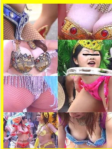 【再販】1049／「がっつき撮り・揺れてよ巨乳、サンバで踊れ」-1
