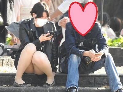 【再販】（ＦＨＤ）大変です！！彼氏に夢中になり、パンツが見えてますよ２３５-4