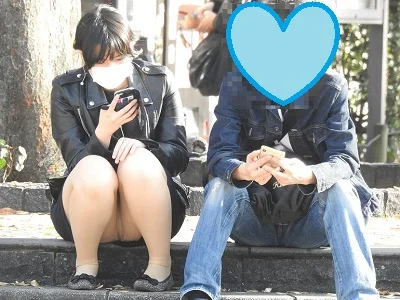 【再販】（ＦＨＤ）大変です！！彼氏に夢中になり、パンツが見えてますよ２３５