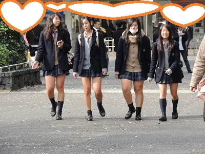 【再販】制服姿の女のコを撮影しました！！７-4
