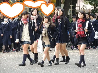 【再販】制服姿の女のコを撮影しました！！７-6