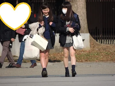 【再販】制服姿の女のコを撮影しました！！９-5