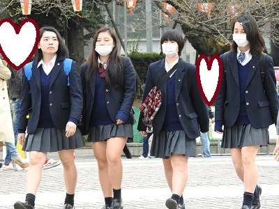 【再販】制服姿の女のコを撮影しました！！１４-3
