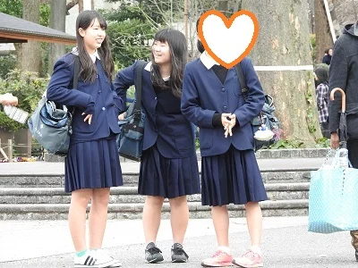 【再販】制服姿の女のコを撮影しました！！１４-4