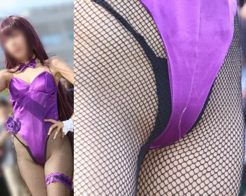 CM96 紫レオタさん2 ドキドキ!コスプレイヤー vol.143動画&amp;静止画SET【YMLY-1143】-1