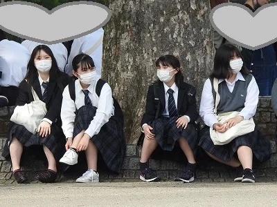 新作です！！制服姿の女のコを撮影しました！！１７１-4