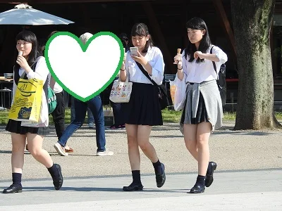 【再販】制服姿の女のコを撮影しました！！３６-3