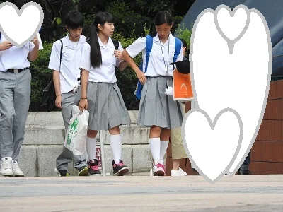 【再販】制服姿の女のコを撮影しました！！４９-3
