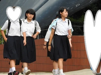 【再販】制服姿の女のコを撮影しました！！４９-5