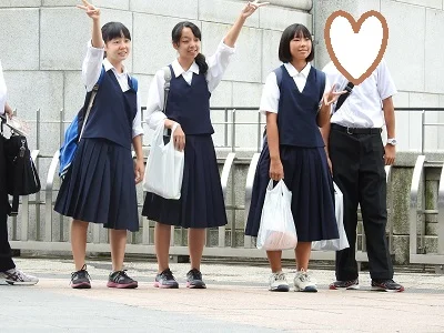 【再販】制服姿の女のコを撮影しました！！４９-6
