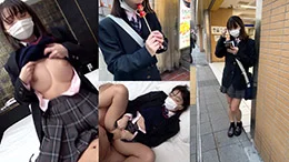【再販】16時間着用【個人撮影】私立③_バスケ部の黒パンツちゃん_初めてのパパ活で人生初の中出し-1