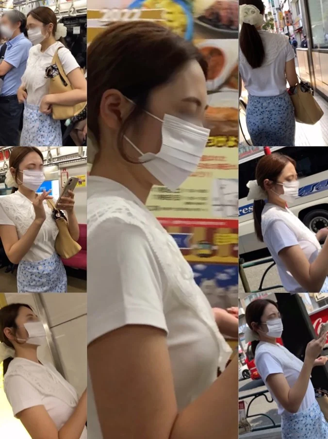【再販】【横からの眺め85】ブラ生地薄めのＦカップＯＬに大興奮！
