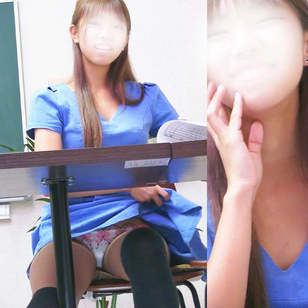 パンツ見せてくれるお姉さん　机の下でこっそりと・・・これってお金とかとられませんよね？