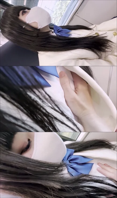 電車お触り24 意外に体育系の超可愛いコの身体を触り放題でした！育ち盛りのおっぱいの感触が気持ちよすぎました。。。-1