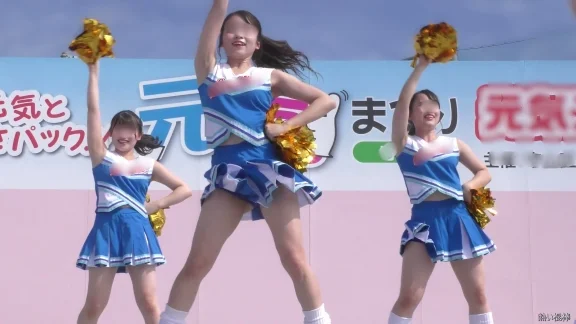 【再販】三脚不使用なら多少ローでも仕方ないチアダンス