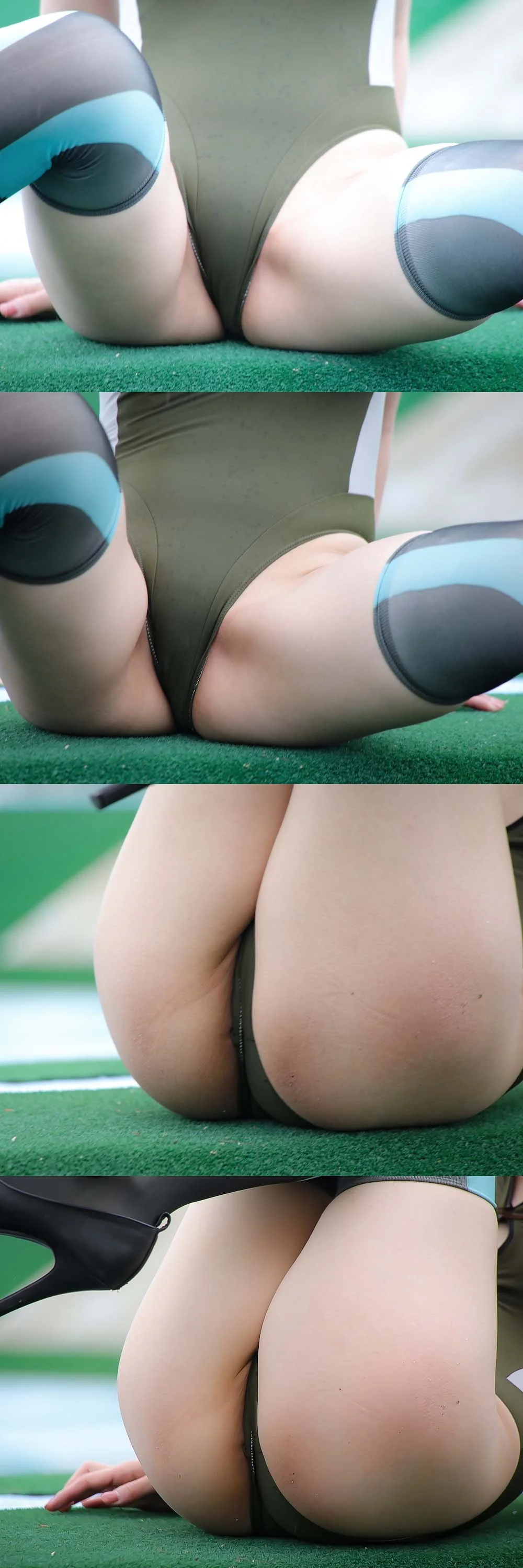 【写真】●穴が見えそうな足上げ大開脚！筋肉とムッチリの両立した伸びやかな長身健康美脚な大人R●ALISE　高画質106枚！-3