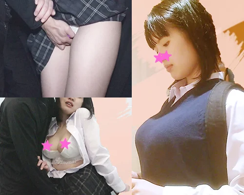 爆乳J◯が言いながらも敏感ボディで感じまくりｗしかも名器で最後は中出しｗ