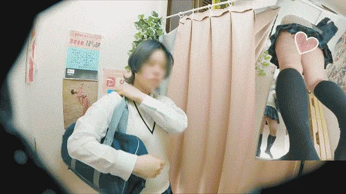 むっちりサブカル系じぇ～娘のふわふわお胸にダイブしたい　　僕のお店の試着室520