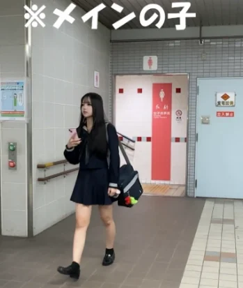 ガチ68【60fps】可愛い子2枚抜き！街中粘着パンチラ3人収録17分-1