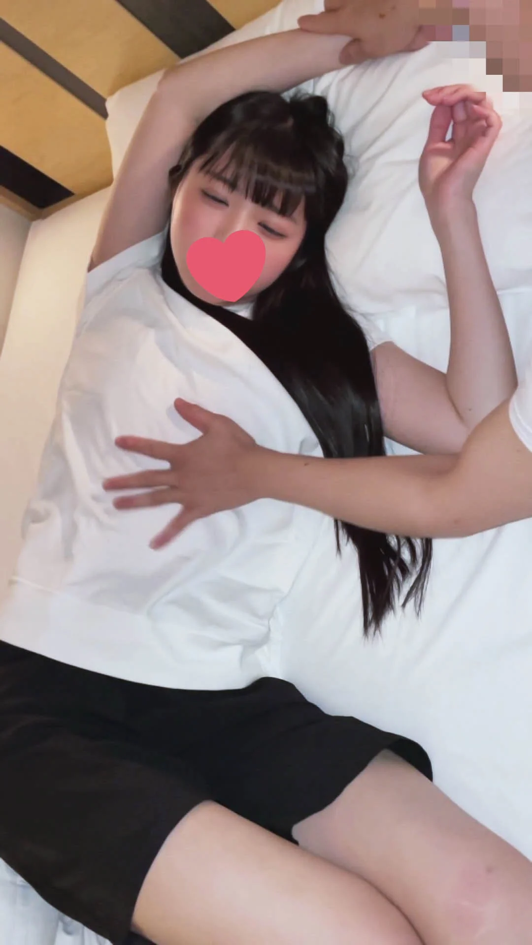 【私立○徳高弁論大会 流出映像②】巨根をぶち込まれて絶頂するJ○に中出し／R6年度弁論大会遠征先ホテルにて-1