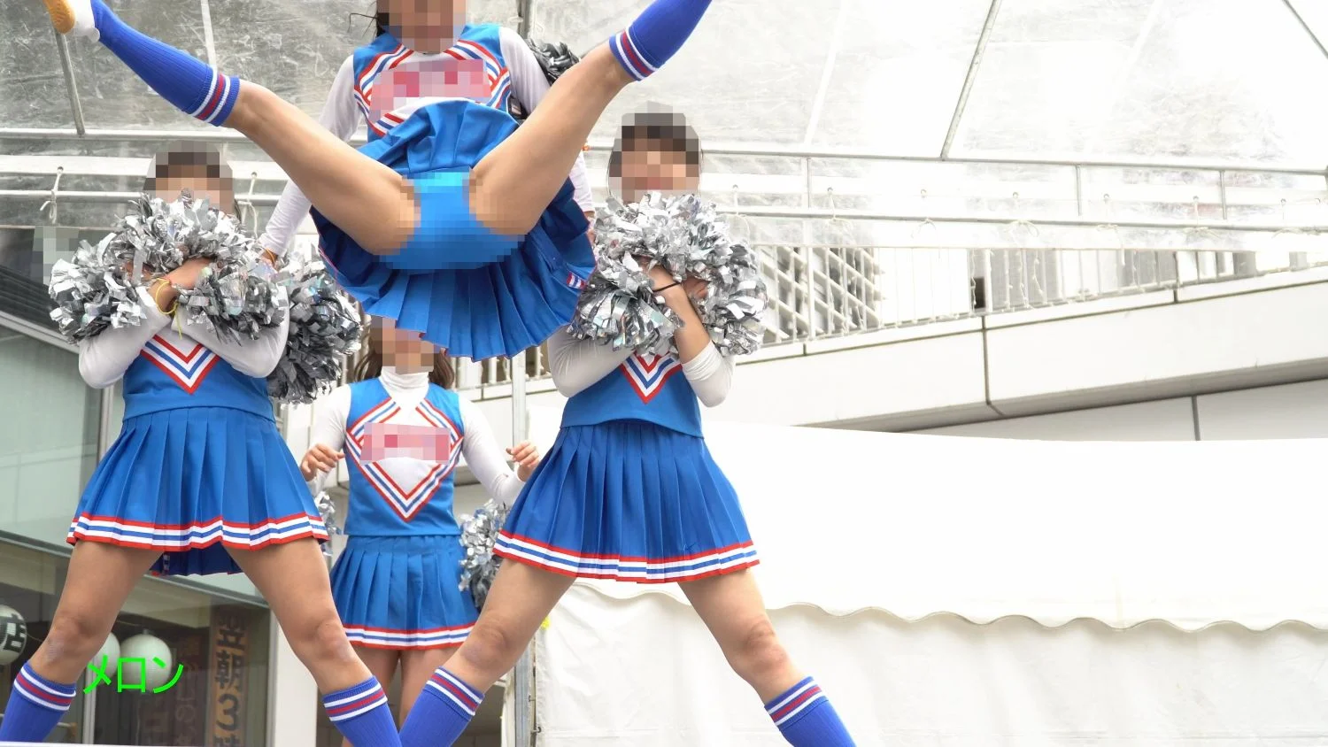 祭りだチア vol.93 【4K】 魔女JDチア、チアダンスのフルコース！？ ラインダンスにVジャンプ、おまけに側転と感動です。-2