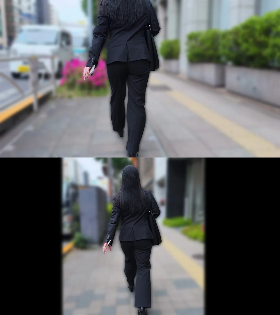 歩行記録0327「真面目系駅ナカリクルートスーツ女子のお尻を接近撮り」(3名と1組)-3