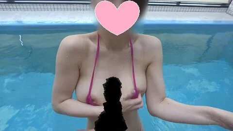 【再販】室内プールで彼とセックス-5