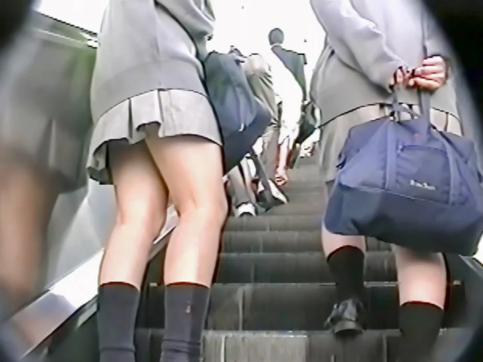 【永久保存版】某私立女子校の制服のみをターゲットにしたローアングル特集