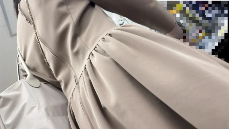 一流企業系美人OLさんのバンスト越し水色Ｐ OL29S-4K-3