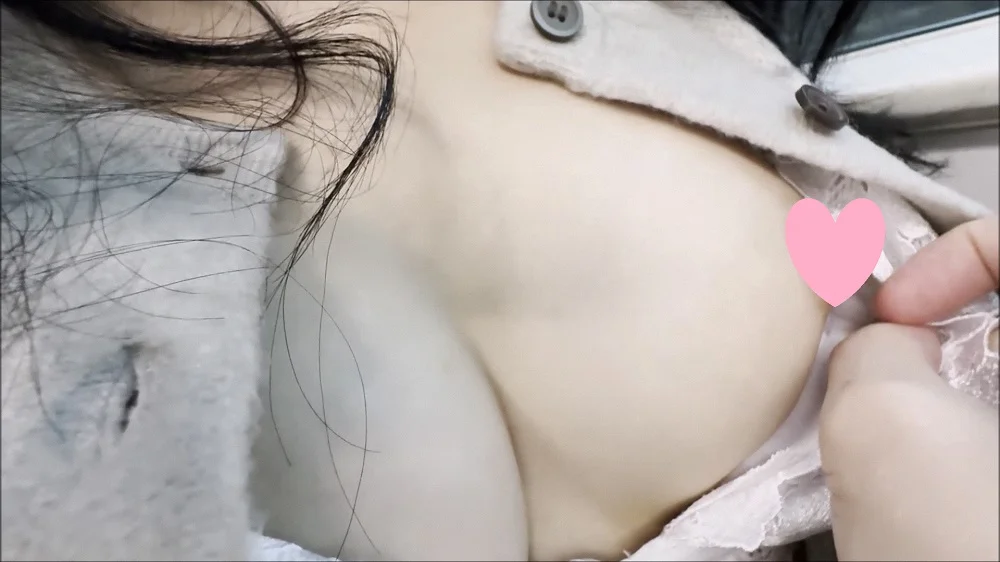 電車お触り 36まさかの再会。今回も好きなように身体を触られてしまった巨乳ちゃん。。。-3