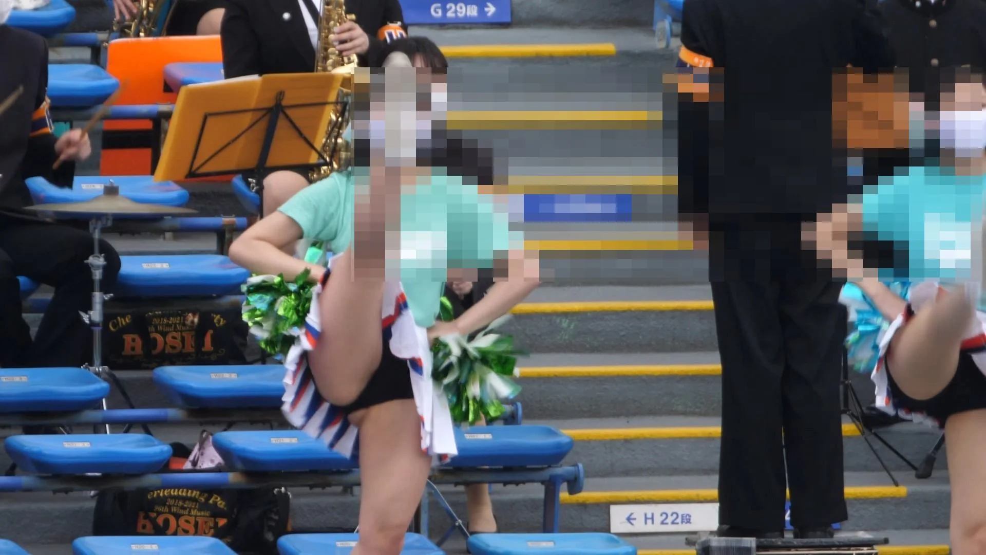 【再販】【再販】なにわガールズ1156【4K】いったいどこを見りゃいいのさ！　応援風景は嬉しい悲鳴！-1