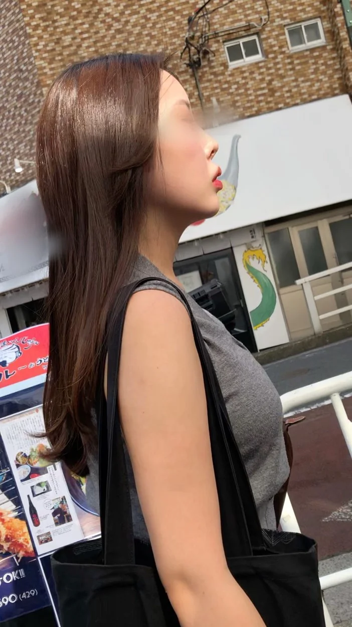 【横からの眺め402】フェロモン溢れるセクシーＯＬを並走で！-4