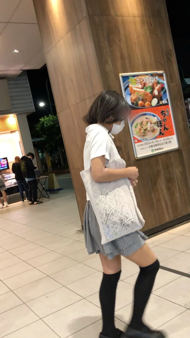 【放課後の眺め158】スタイル抜群の私服ＪＫに大興奮！！-4