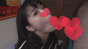 【デカ尻ボインのセフレちゃん】カノトモとのねっとりからみつくディープスロート（即尺バキュームフェラ）を個撮ハメ撮り【ゆあちゃん】