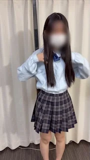 男性経験がない綿パンJKに身体検査してあげました。