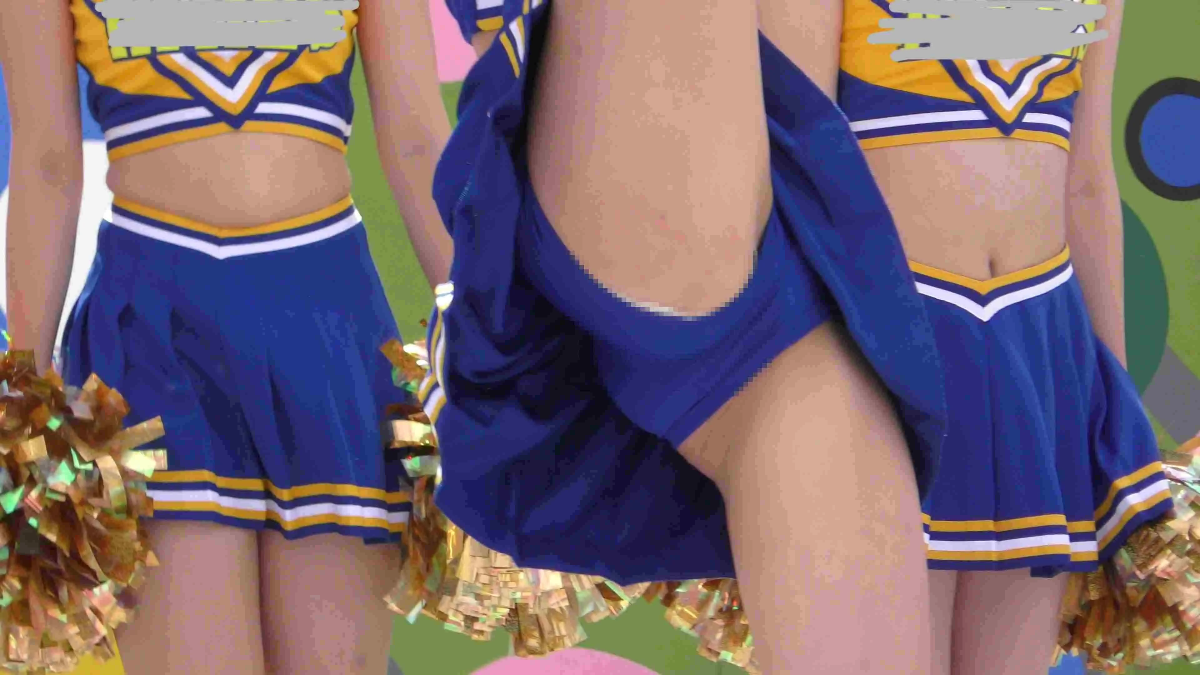 【再販】【4K】魔女上級青チアダン！秋分のハイキック！②　後半戦・華麗なハイキック！クライマックス演目　chwdmj4k008