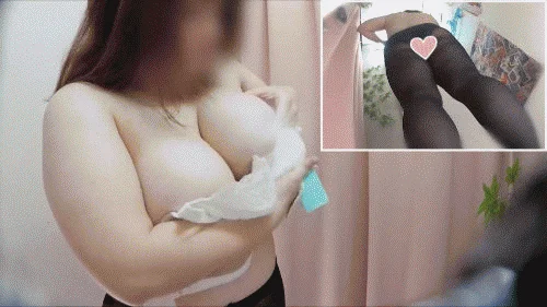 【お買い得3人セット】爆乳祭り！！！一生分のでけぇ胸を拝め続けて昇天しかけた天国はこちらです　　僕のお店の試着室ベスト002