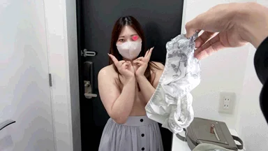 美乳人妻のおパンツ買取！/押しに弱い甘あまママを交渉撮影w【下着/OL/美尻】