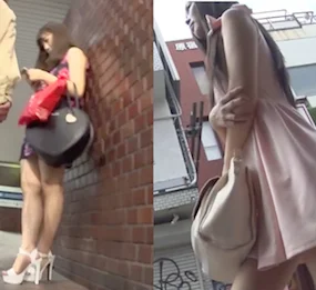 足とケツが超絶綺麗!!生ピンク!!二人の美女セット!!