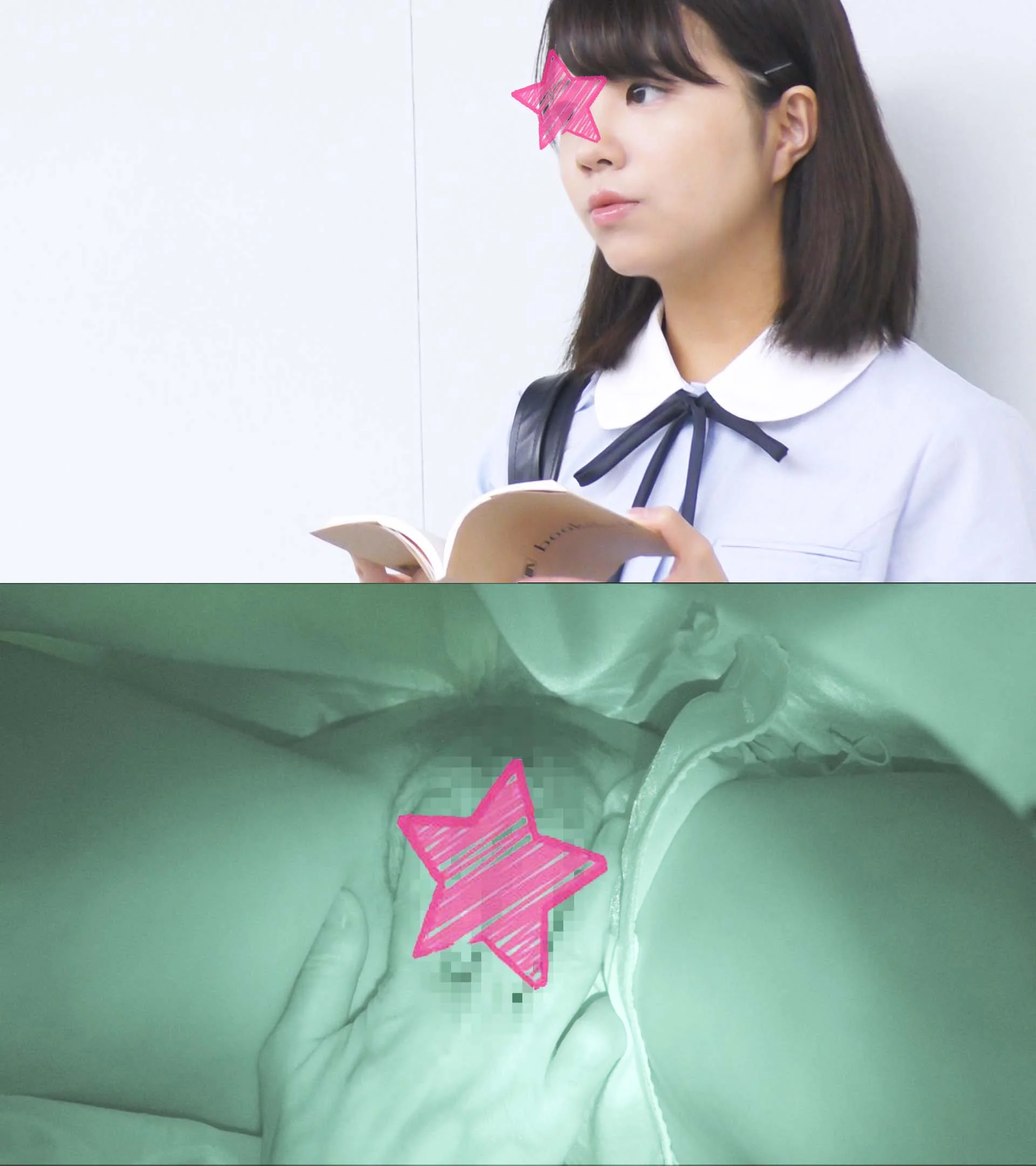 【電車痴かん】特別版※顔出し制服JK★無垢過ぎる黒髪お嬢様★ロングスカートめくって中出し★そのままトイレに連れ込み生挿入＆口内射