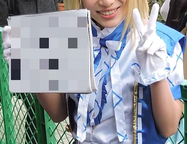 コスプレ2016冬ハートマーク立った姿勢いろんなポーズ【動画】イベント編 2896